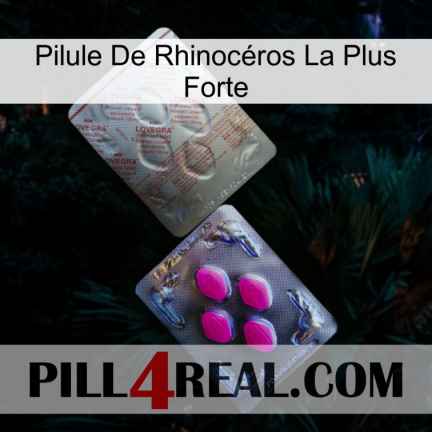 Pilule De Rhinocéros La Plus Forte 38